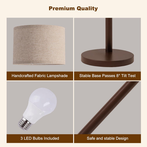 Fansdrick 80-inch arc floor lamp in living space ideal for studying and relaxation.