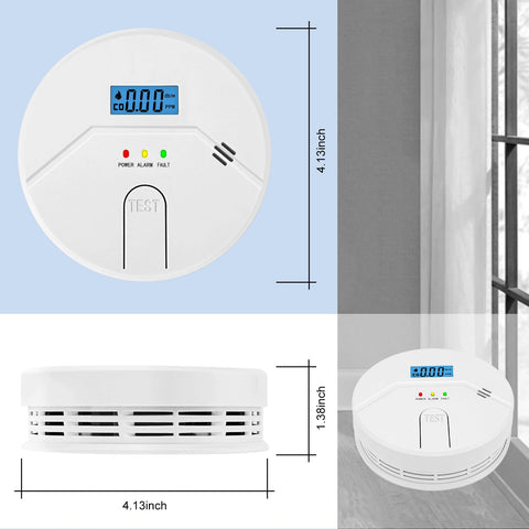 FANSTLOYI 85dB alarm sounding to alert occupants during a hazard.