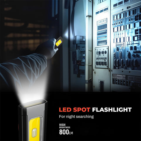 FANT.LUX Pocket Flashlight USB-C recharge for ready power on the go.