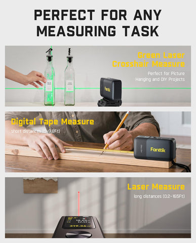 Fanttik A10 Apex stores past measurements for quick reference