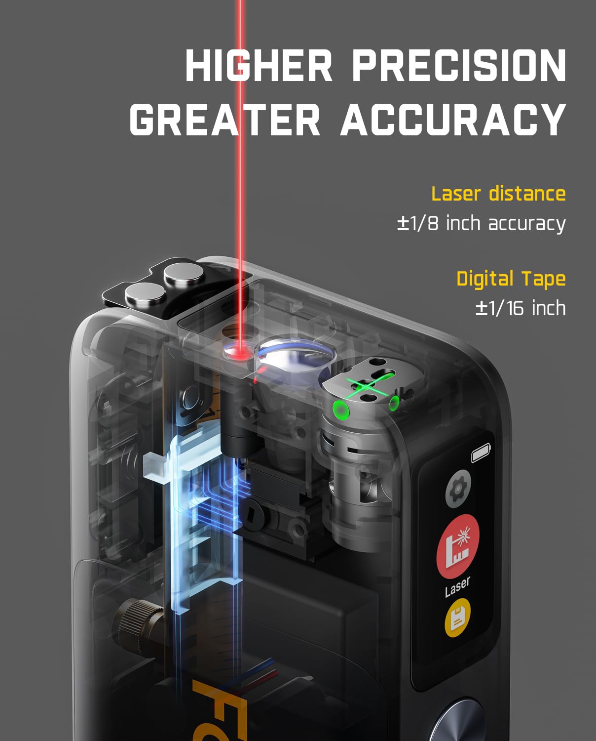 Fanttik A10 Apex IPS color display in bright light provides clear data