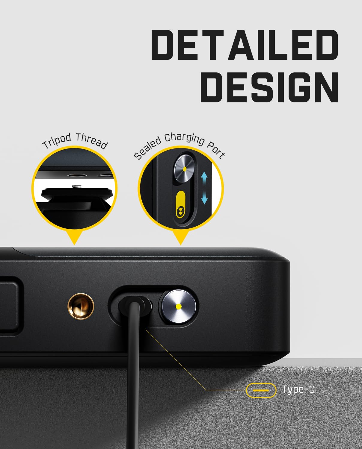 Fanttik A10 Apex Type-C charging for convenient power access