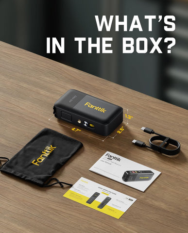 Fanttik A10 Pro compact two-in-one tool fits in your pocket.