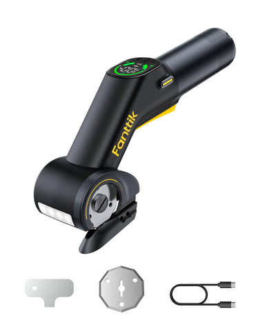 Fanttik C10 Pro BowGuide with LED display showing battery status for quick checks