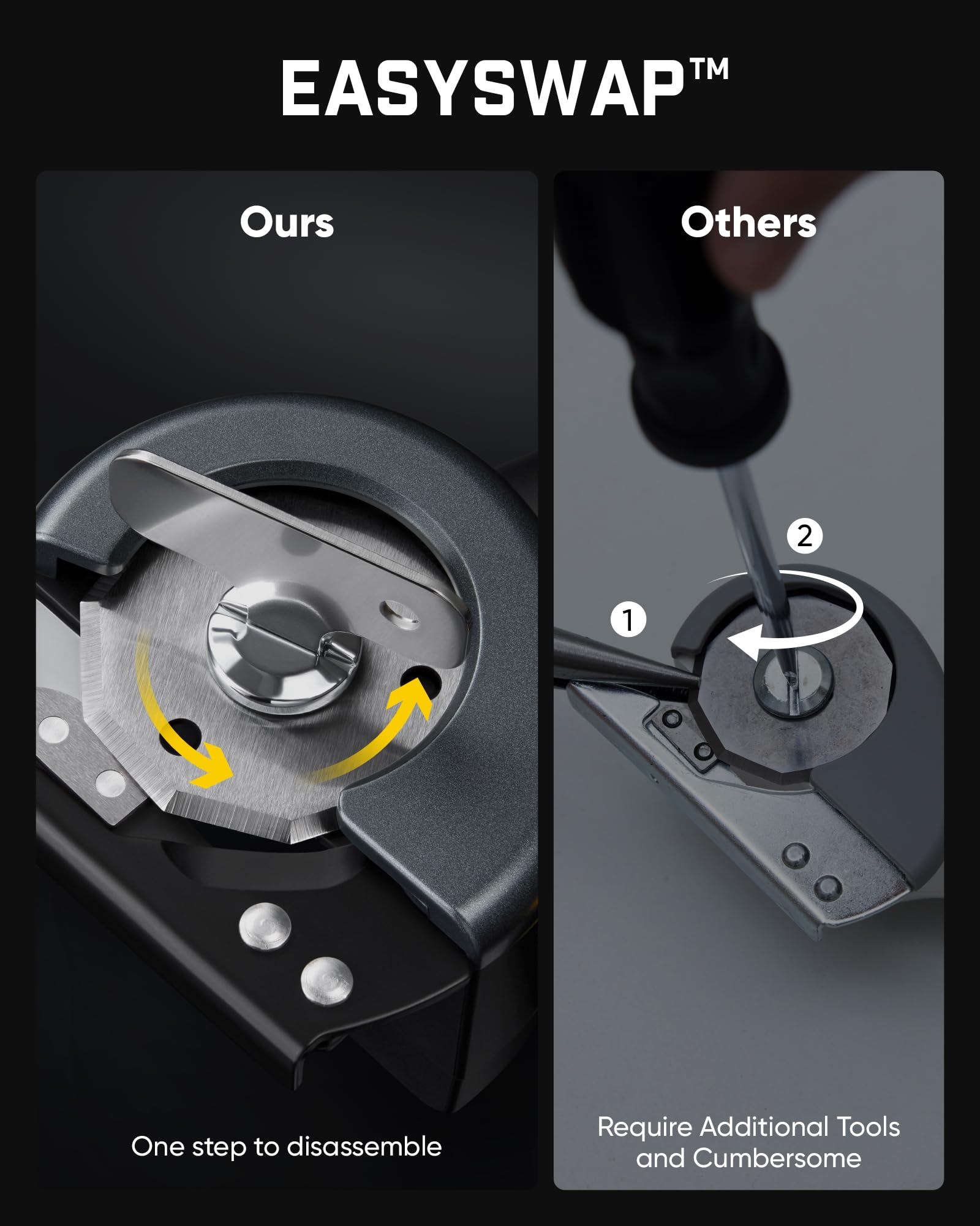 Cordless cutting with Fanttik C8 Nano Easyswap for precise tasks