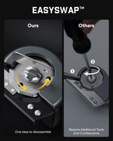 Cordless cutting with Fanttik C8 Nano Easyswap for precise tasks