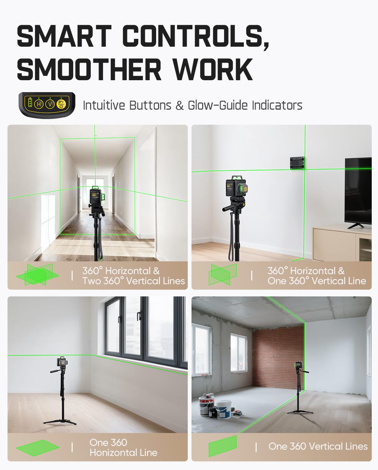 Fanttik D12 Ace adjustable Pulse mode supports outdoor measurement workflows.
