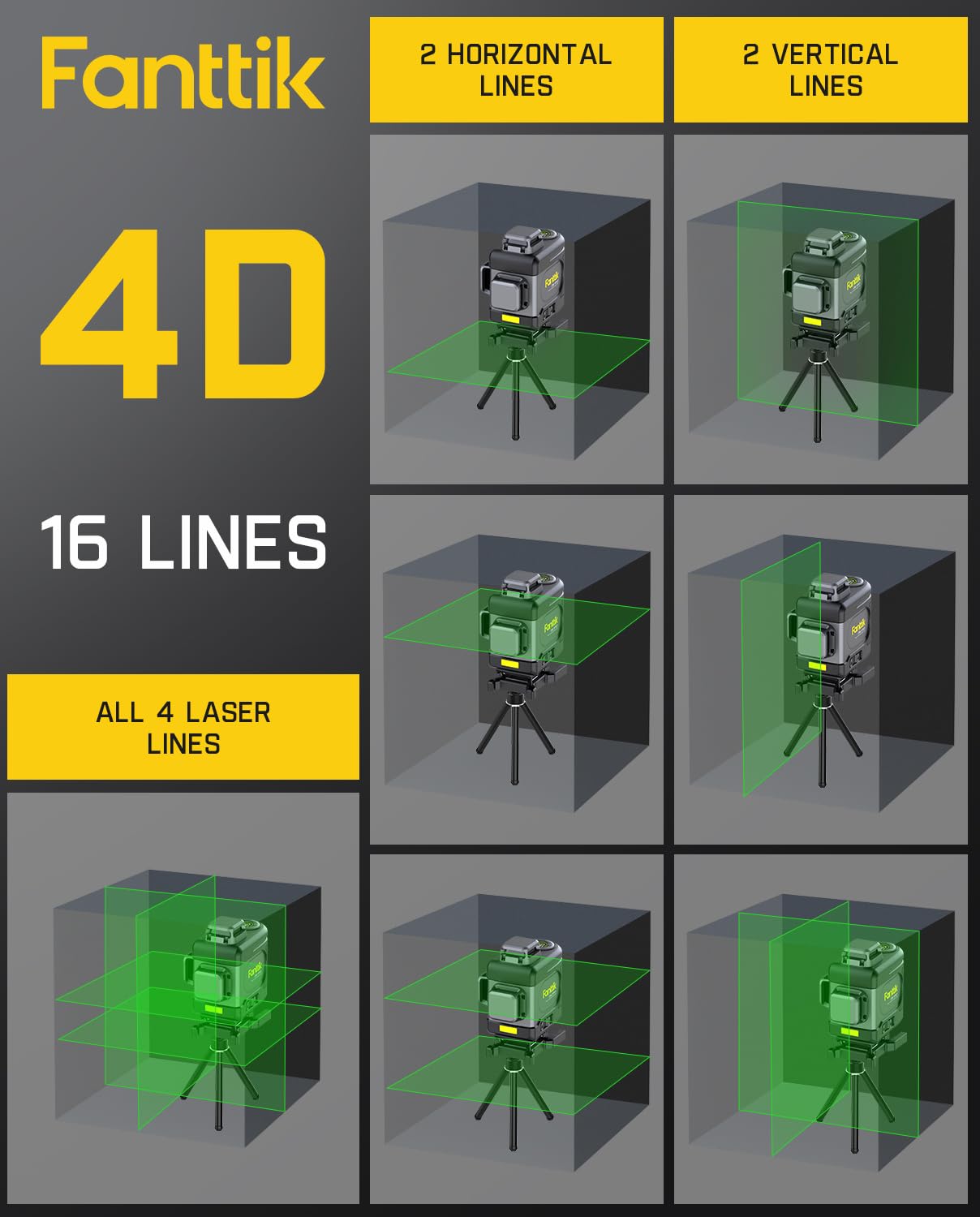 Fanttik D16 APEX lifting base enables elevated mounting.