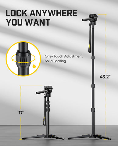 Fanttik DT10 Pro 1/4-20 thread mount fits laser levels and rangefinders.