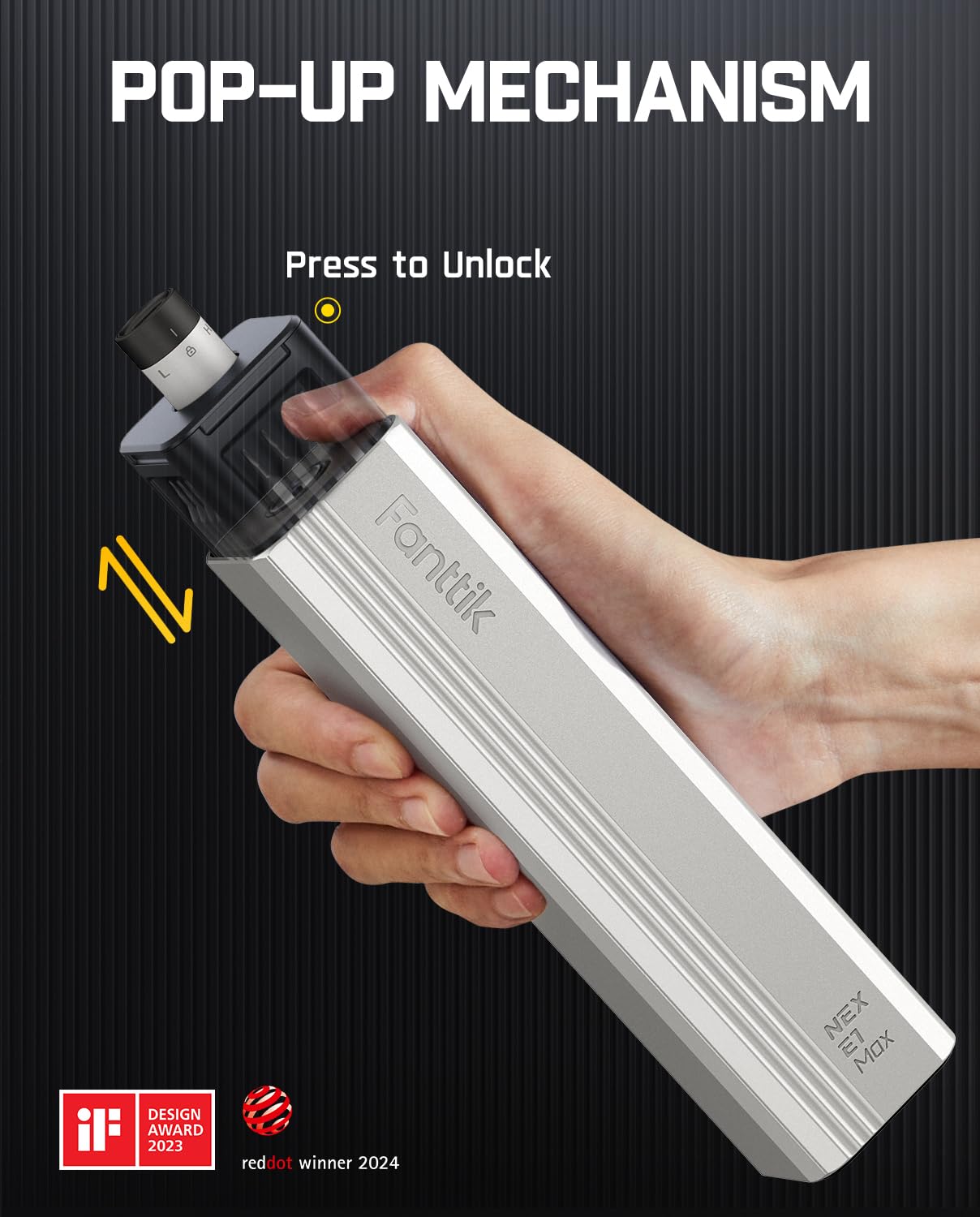 Fanttik E1 Max precision motor enables controlled torque in delicate assemblies.