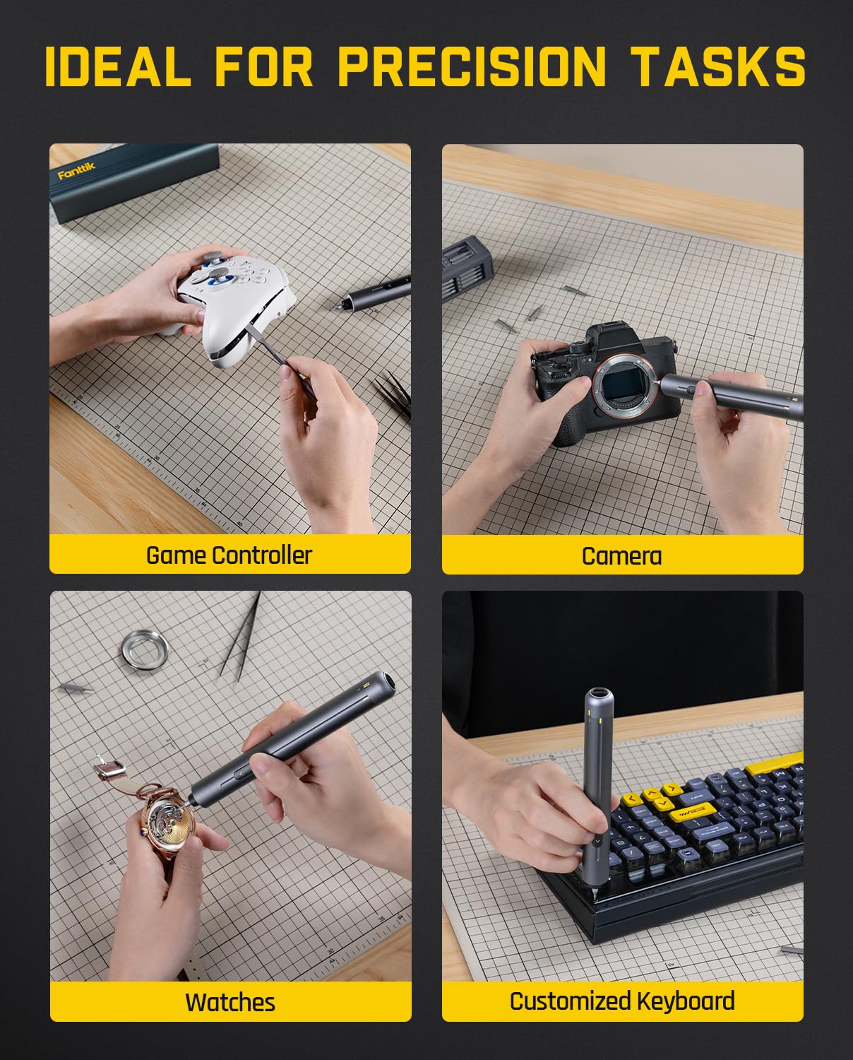 Fanttik E2 Max 50-bit set covers diverse device needs.