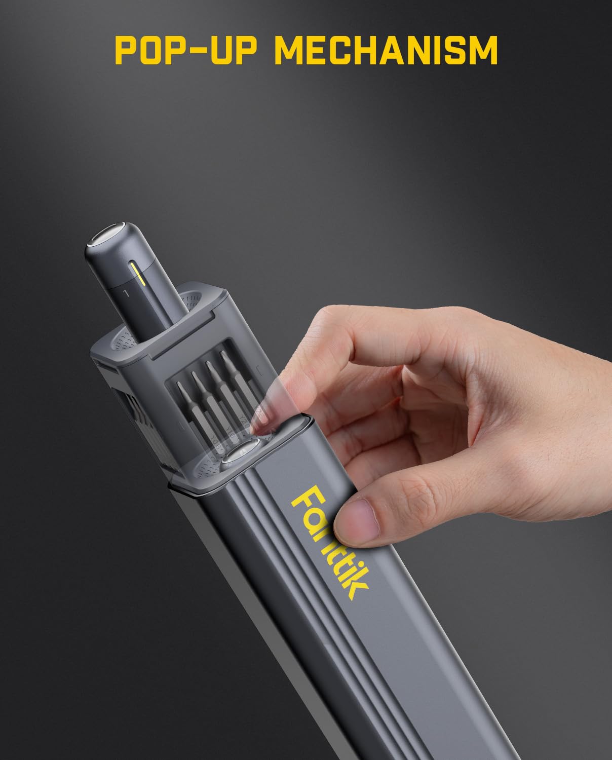 Fanttik E2 Max hex 2-0 bit delivers precise smartphone fastenings.