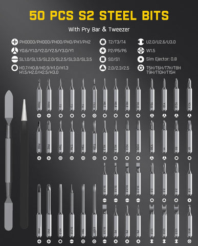 Fanttik E2 Max pry bar and ESD tweezers aid tiny repairs.