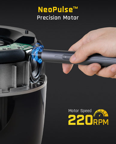 Fanttik E2 Max 800mAh battery enables longer, interruption-free repair sessions.