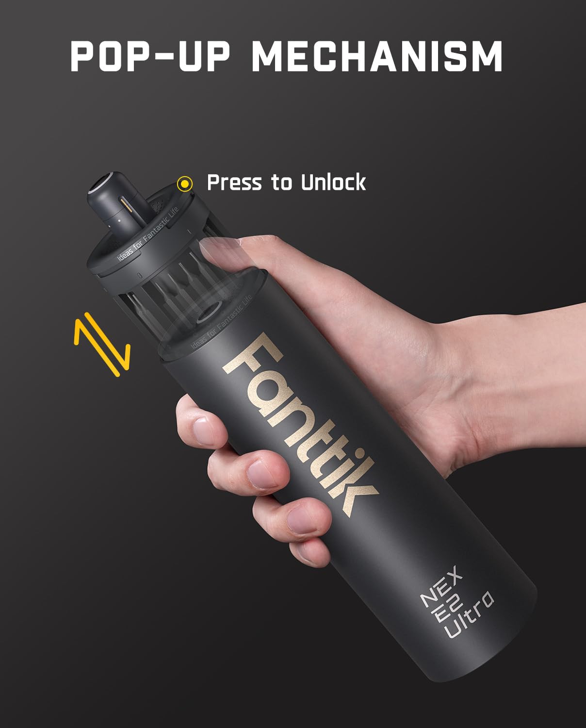 Fanttik E2 Ultra compact design ideal for tight workspaces