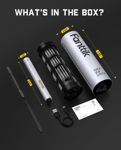 Fanttik E2 Ultra compact tool for precise electronics assembly and repair.
