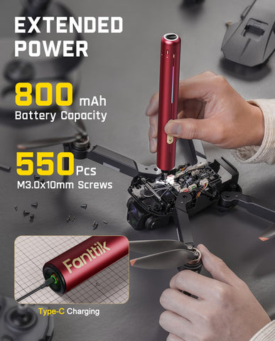 Longer operation on a single charge with Type-C USB