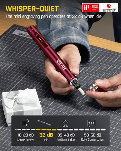 Fanttik F2 Master Mini 35-accessory set prepared for diverse DIY tasks.