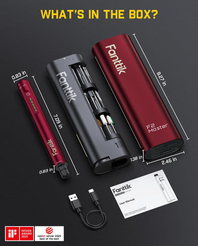 Fanttik F2 Master Mini portable, lightweight design supports easy transport.