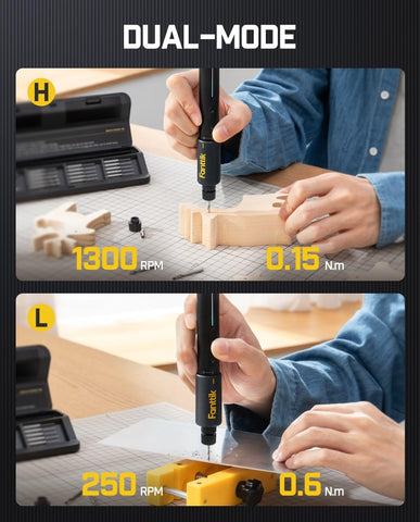 Fanttik K2 Nano drill LED feedback shows real-time status