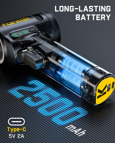 Fanttik K2 Ultra Type-C charging port enables fast recharges