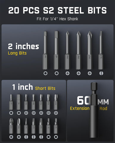 Fanttik L2 Pro 2000mAh battery provides cordless operation on the go.