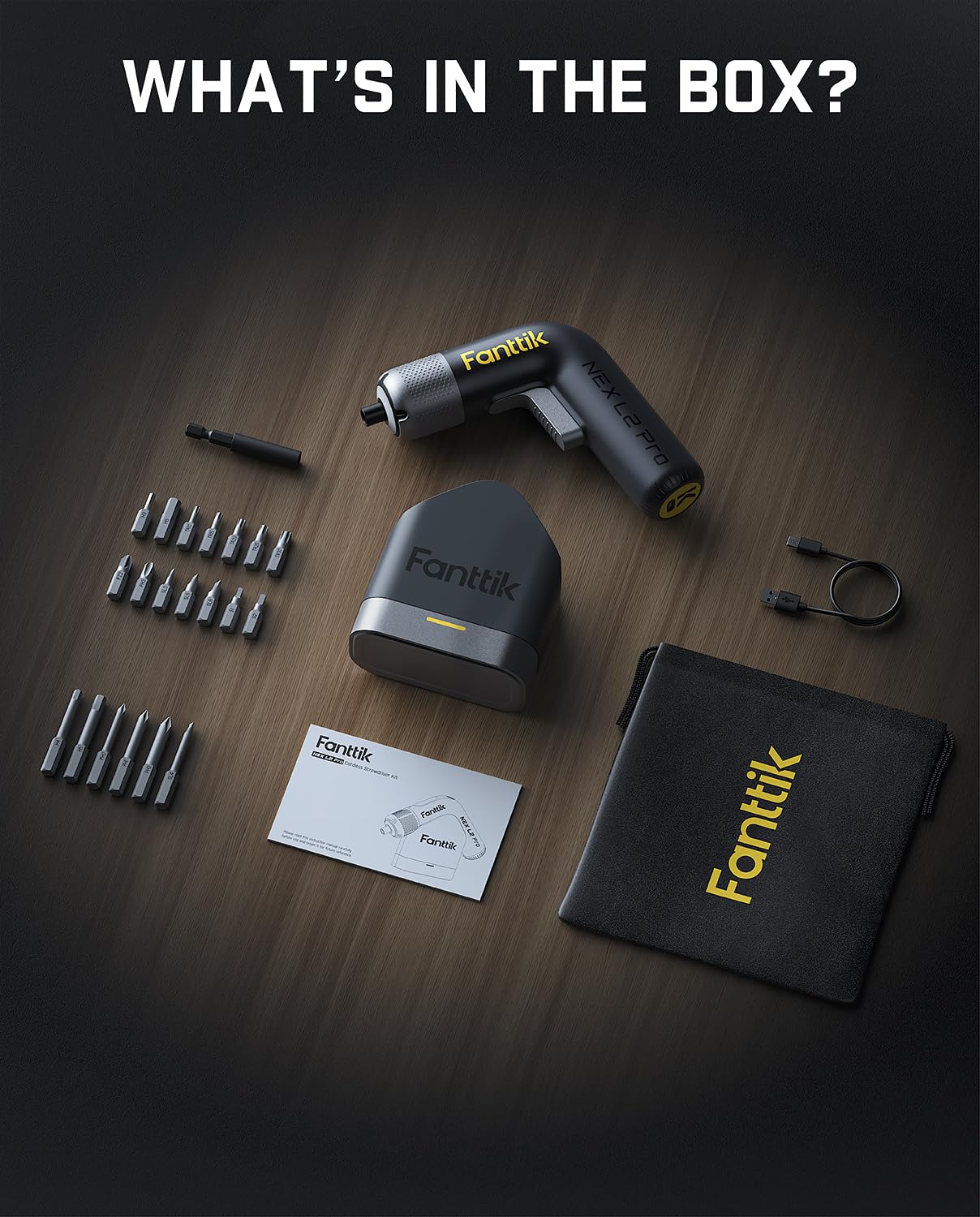 Fanttik L2 Pro seven torque options support precise screws and electronics.
