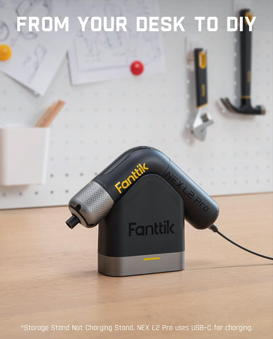 Fanttik L2 Pro USB-C charging port powers up quickly for projects.