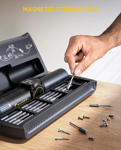 Compact, powerful unit with max torque of 7Nm for tougher tasks.