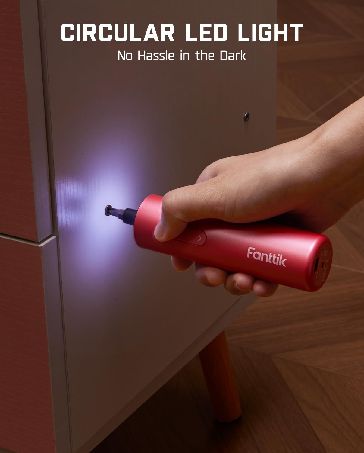 Fanttik S1 Capsule in furniture assembly use demonstrates practical scope