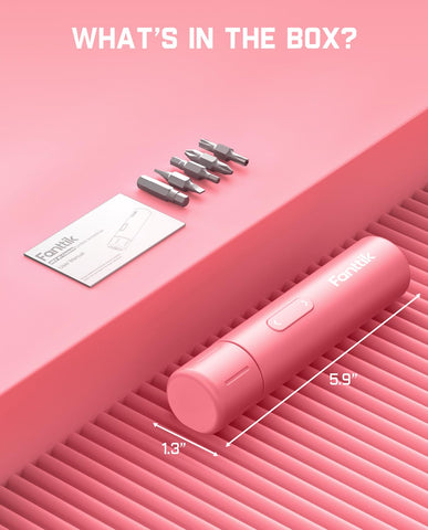 Fanttik S1 Capsule pink finish suited for DIY enthusiasts and gifting