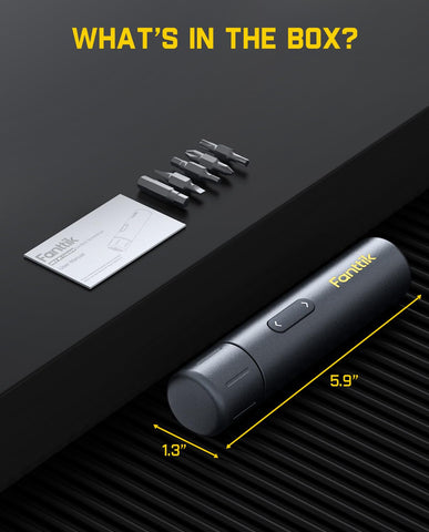 Fanttik S1 compact portable tool fits into any toolkit.