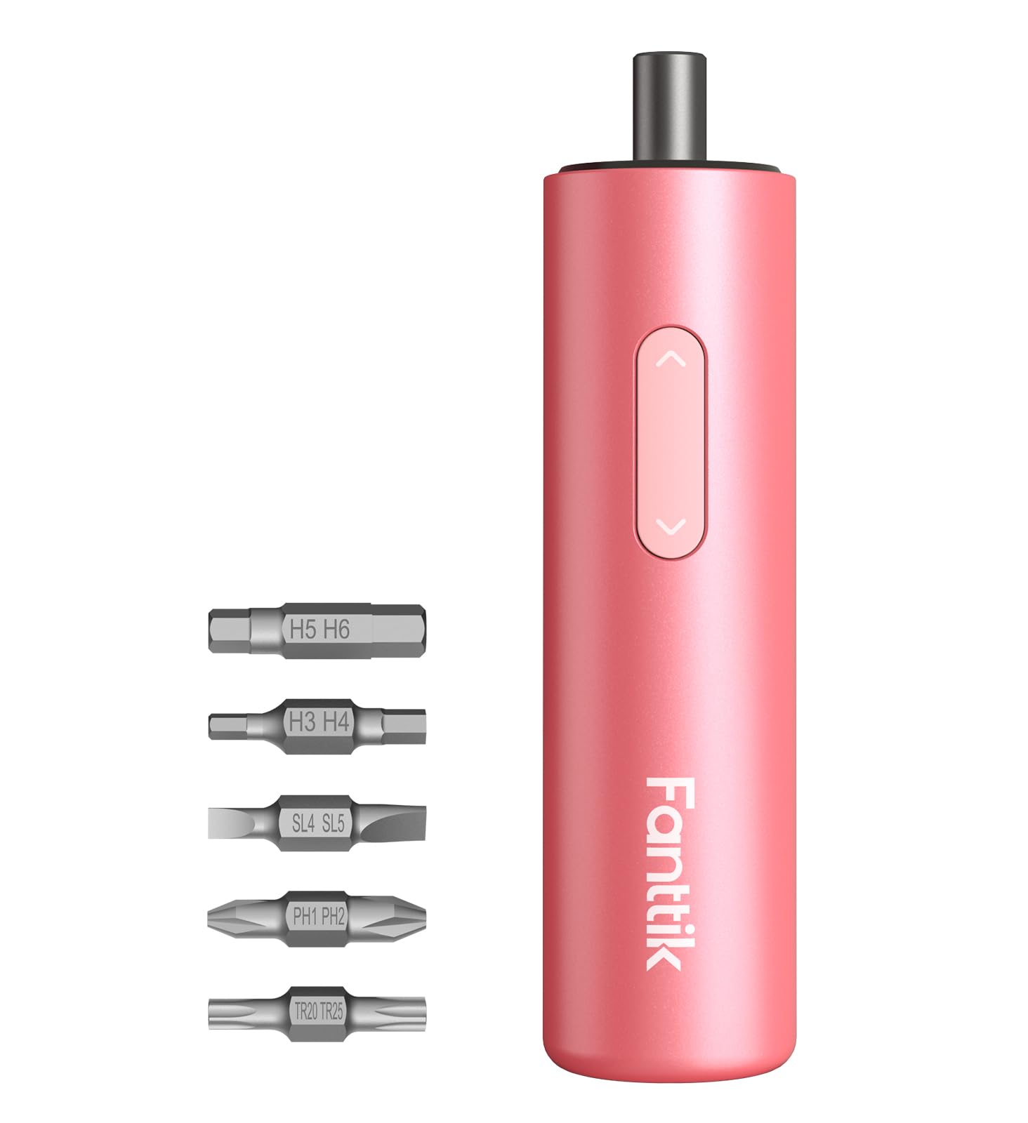 Fanttik S1 Capsule screwdriver front view shows compact size for tight spaces