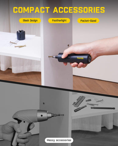 Fanttik S1 magnetic storage cap keeps bits secure during use.