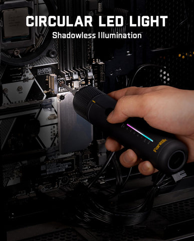 Fanttik S2 Pro LED work light brightens dim work surfaces