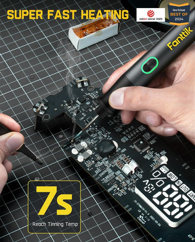 Fanttik T1 Max rapid 7-second heat for quick fixes