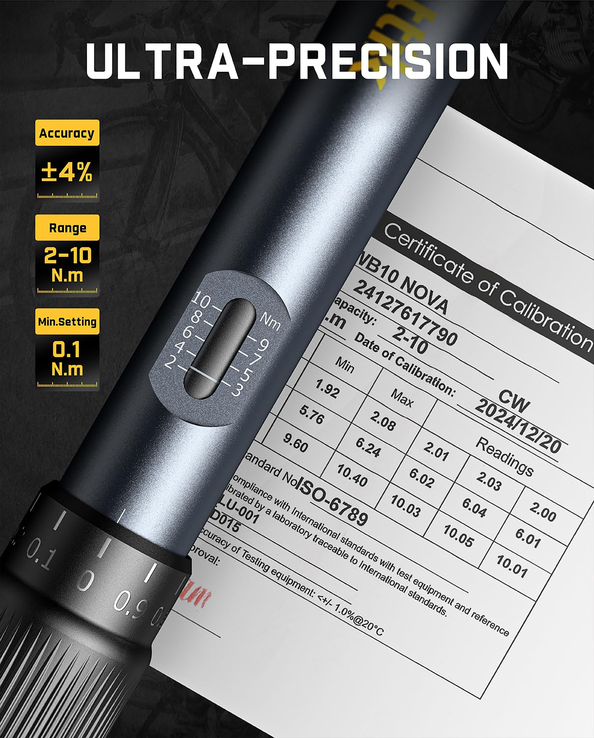 Fanttik WB10 Nova 72-tooth ratchet for tight spaces and smooth operation.