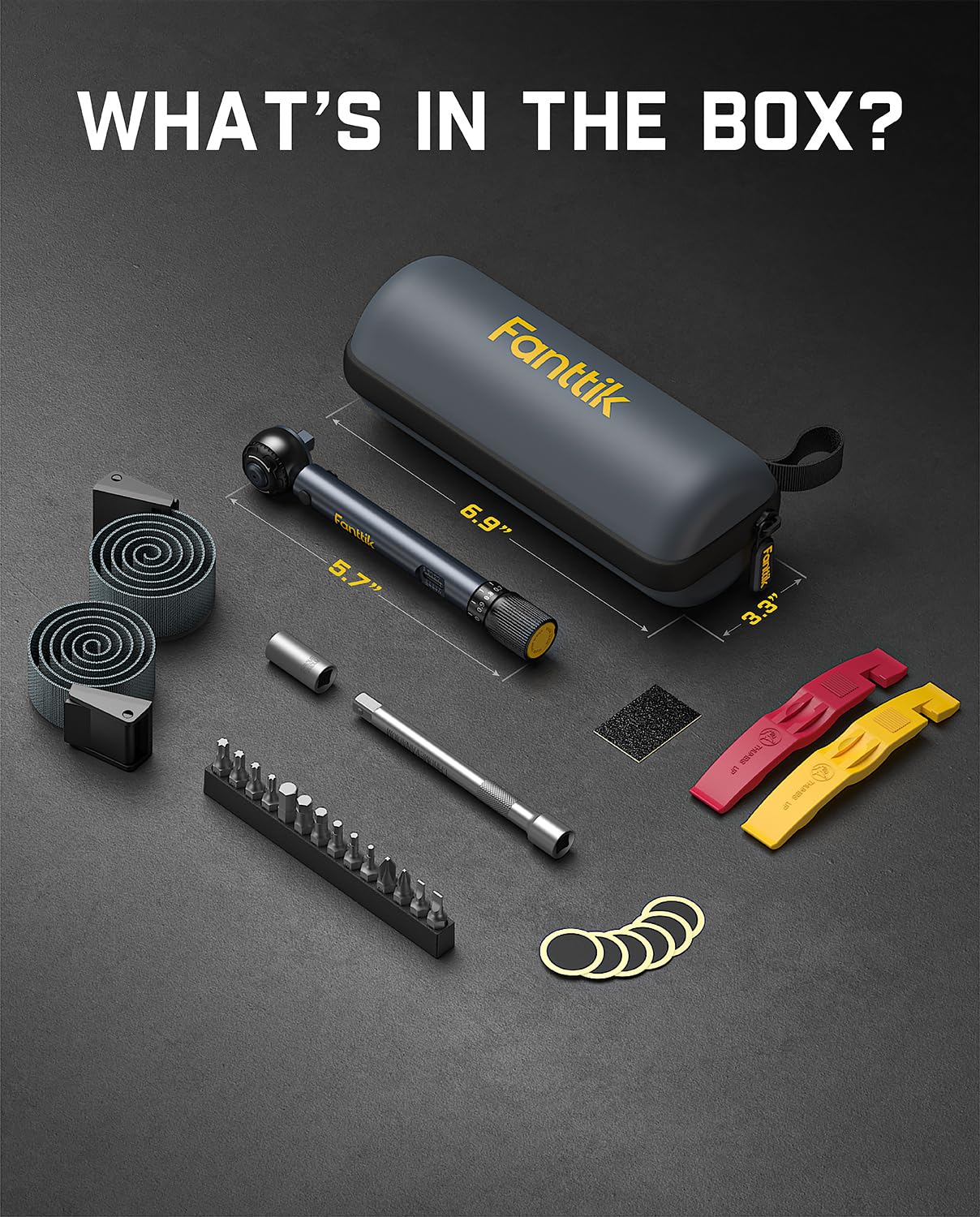 Fanttik WB10 Nova waterproof case keeps tools protected on wet rides.