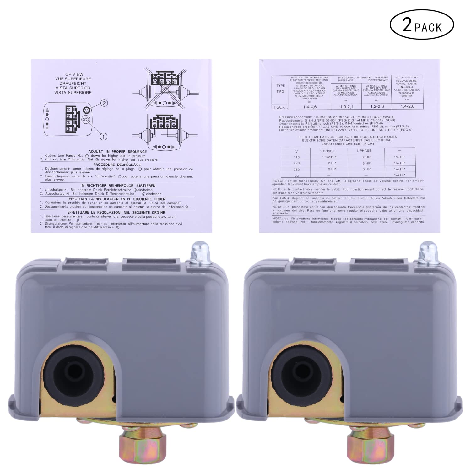 FanWayer electrical wiring connections for easy integration.