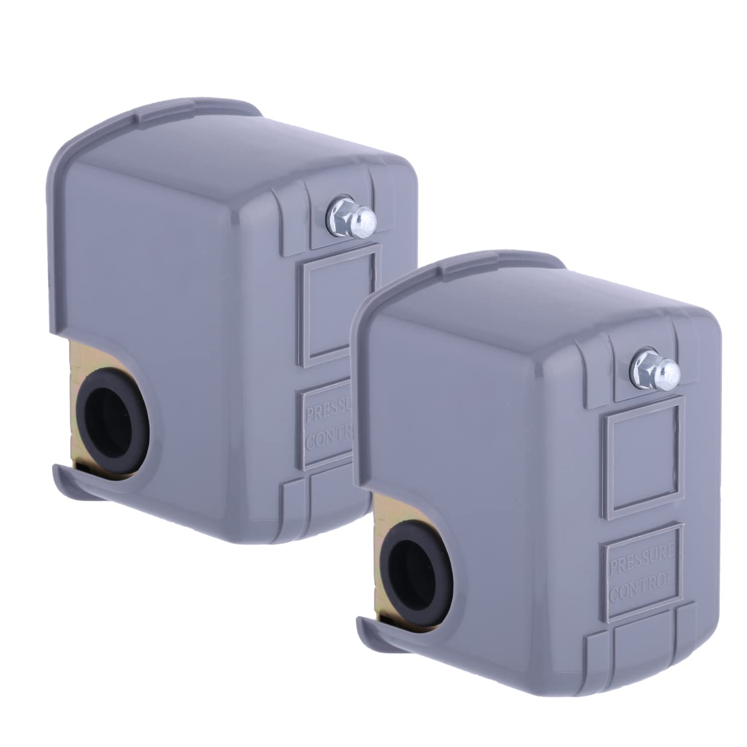 FanWayer water pressure switch illustrating 50-70 psi range for well pumps.