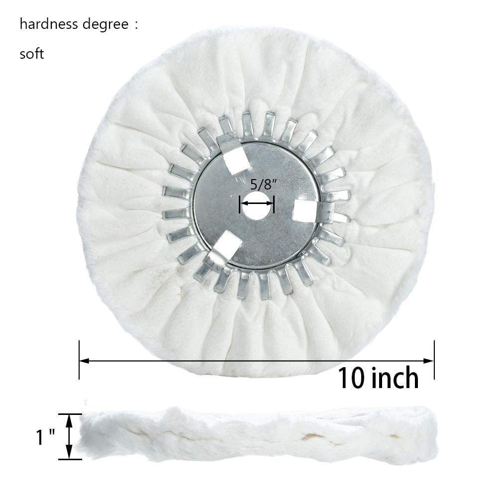 Fanxiang airway buffing wheel center ring detail showing corrosion-resistant support