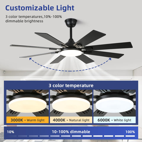 Fanyamei wood grain blades reverse side for dual finishes