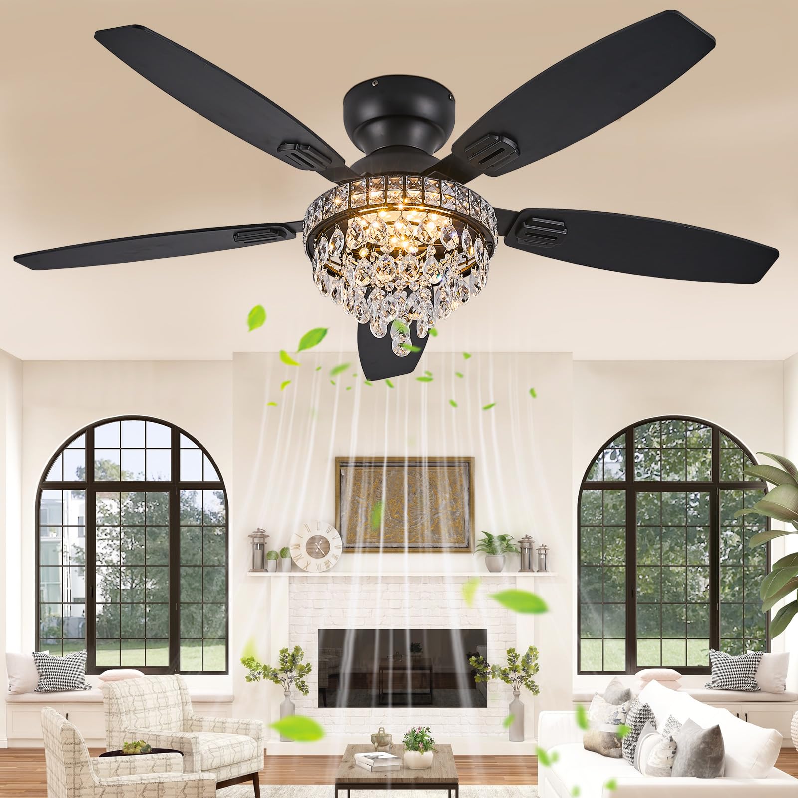 Fanyank dual-sided plywood blades offer flexible styling options