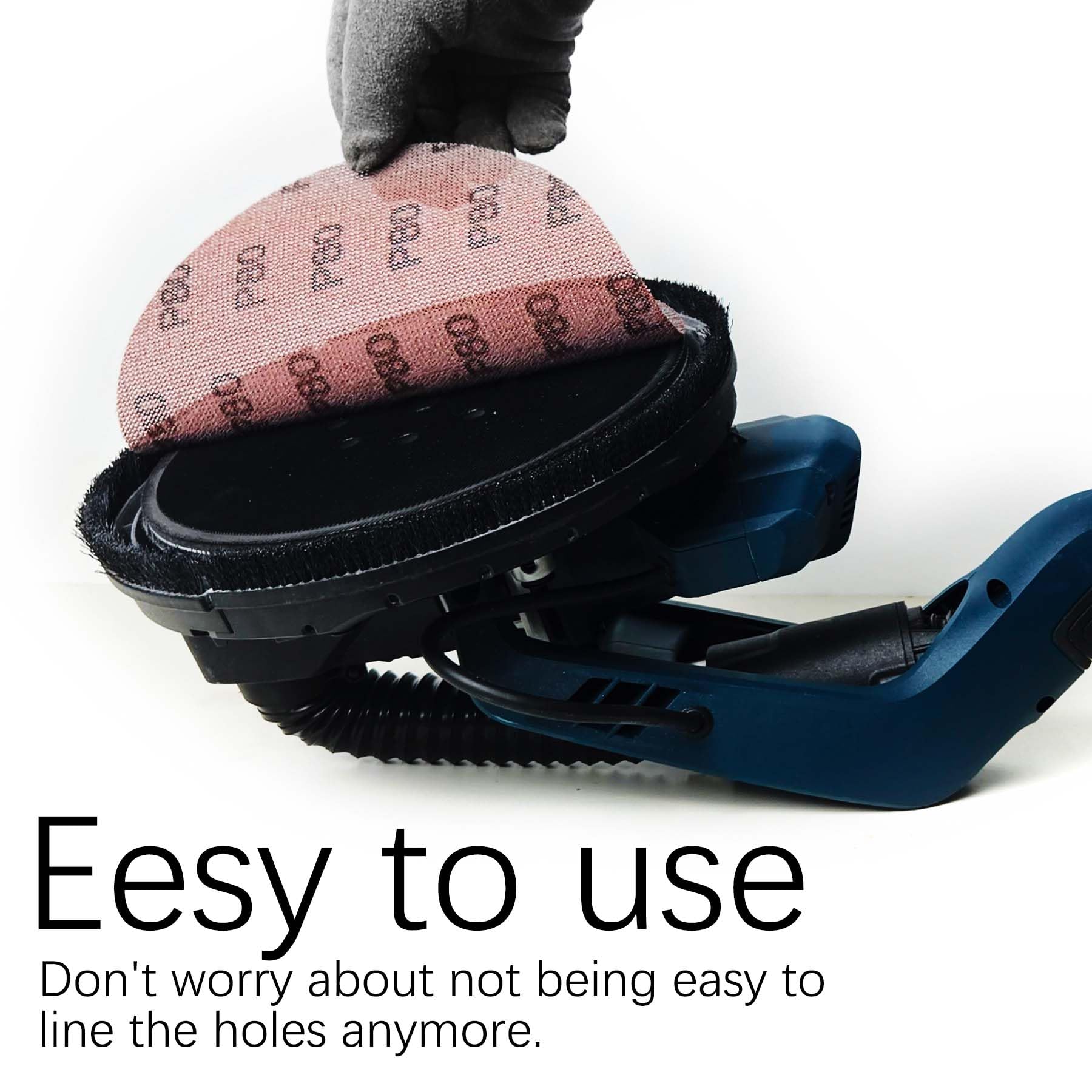Faoyoon sanding discs fit various pad types for easy alignment