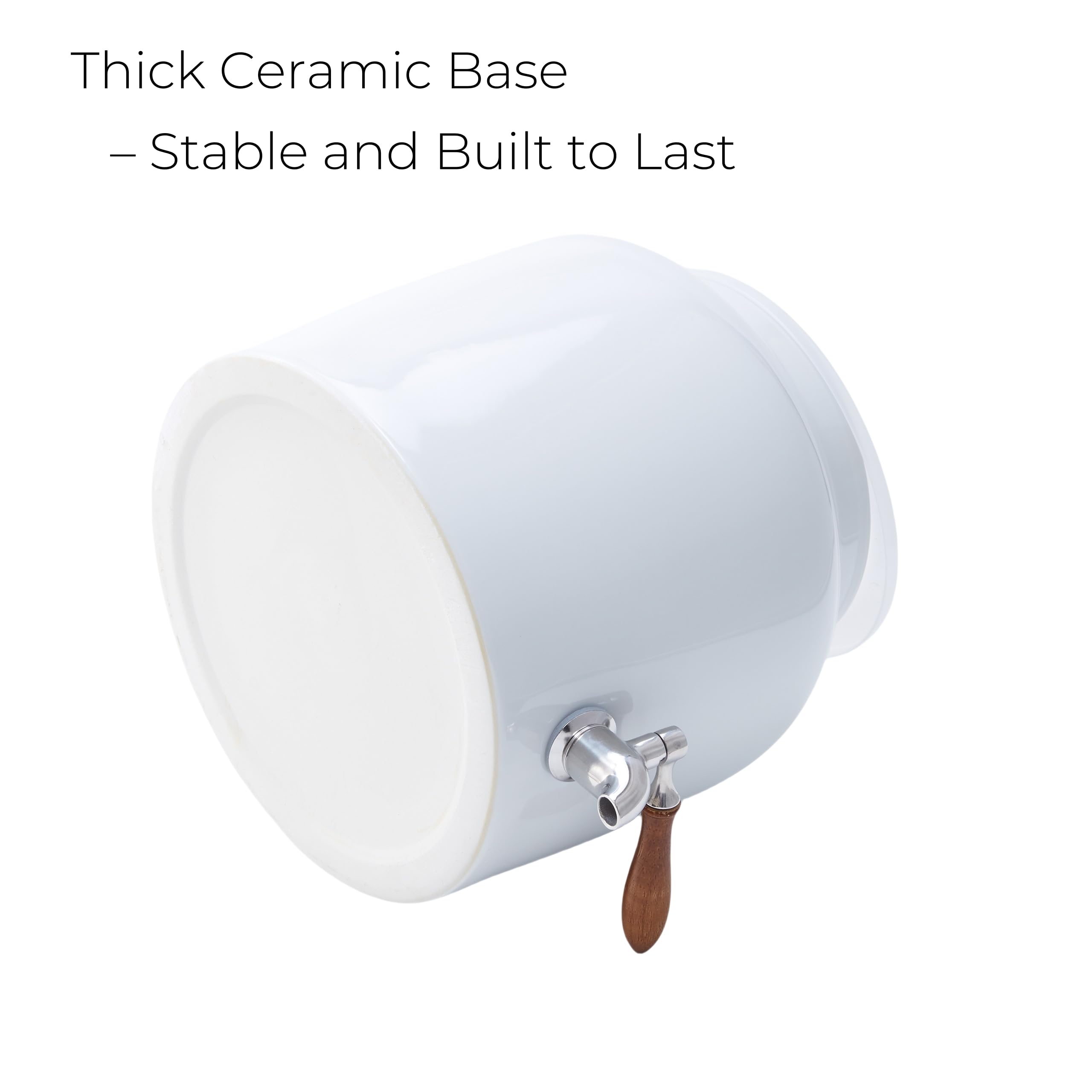 Fits standard 3–5 gallon bottles for versatile daily use.