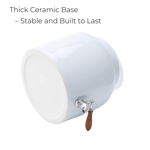 Fits standard 3–5 gallon bottles for versatile daily use.