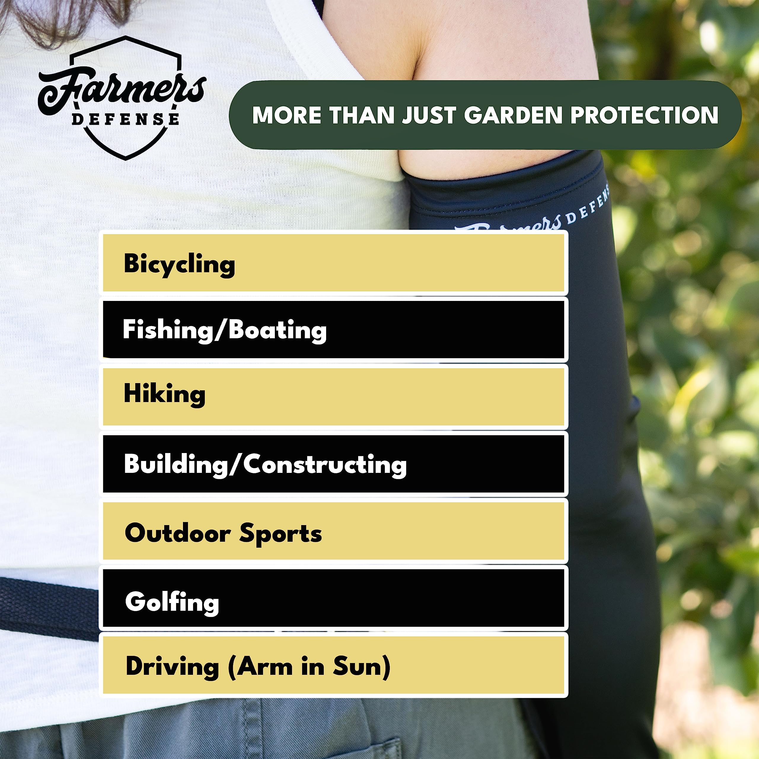 FARMER'S DEFENSE Monarch sleeves offer breathable comfort in hot sun