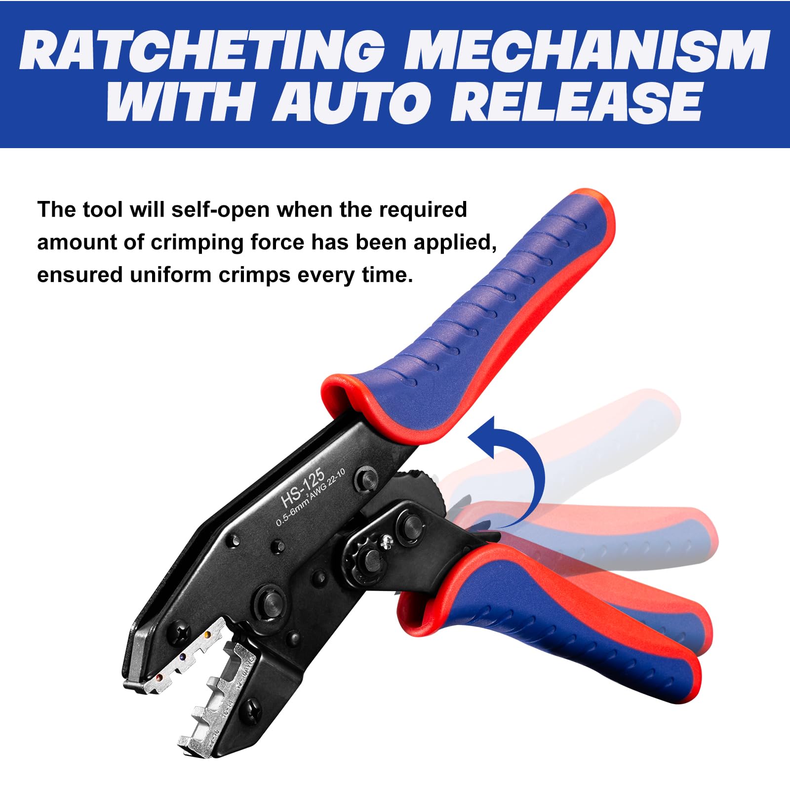FarmNix ergonomic grip crimp tool reduces hand fatigue during long sessions.
