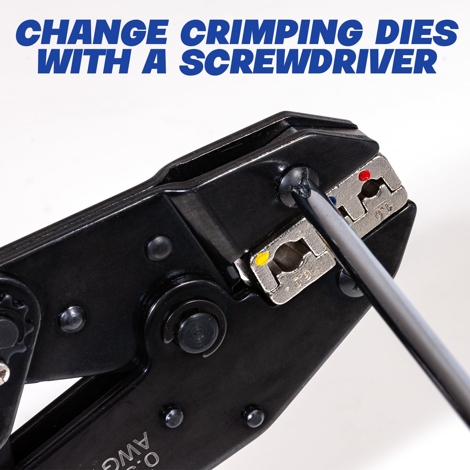 FarmNix solar connector die adapts to solar wiring projects.