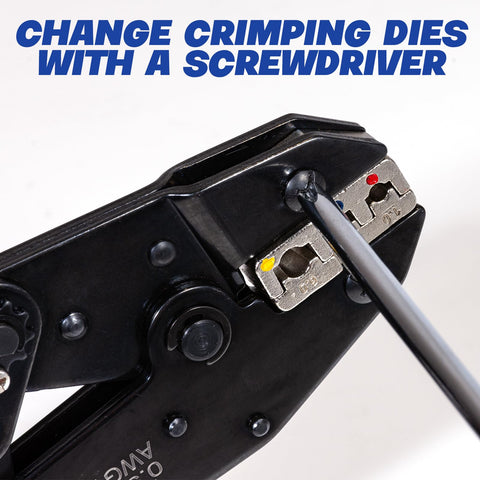 FarmNix solar connector die adapts to solar wiring projects.